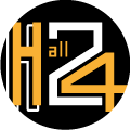 logo hall 24 client i-media pour une communication digitale à rouen
